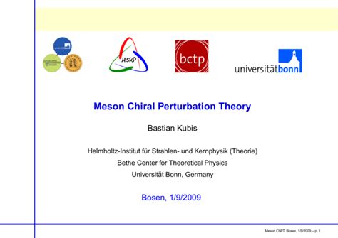 chiral perturbation theory